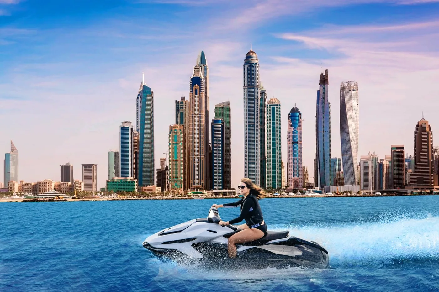 60 Minutes Jetski (Dubai Marina Tour)